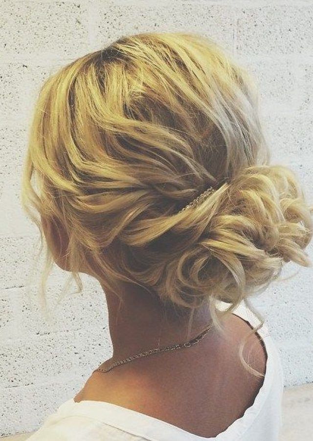  Best 25+ of Curly Messy Updo Wedding Hairstyles for Fine Hair