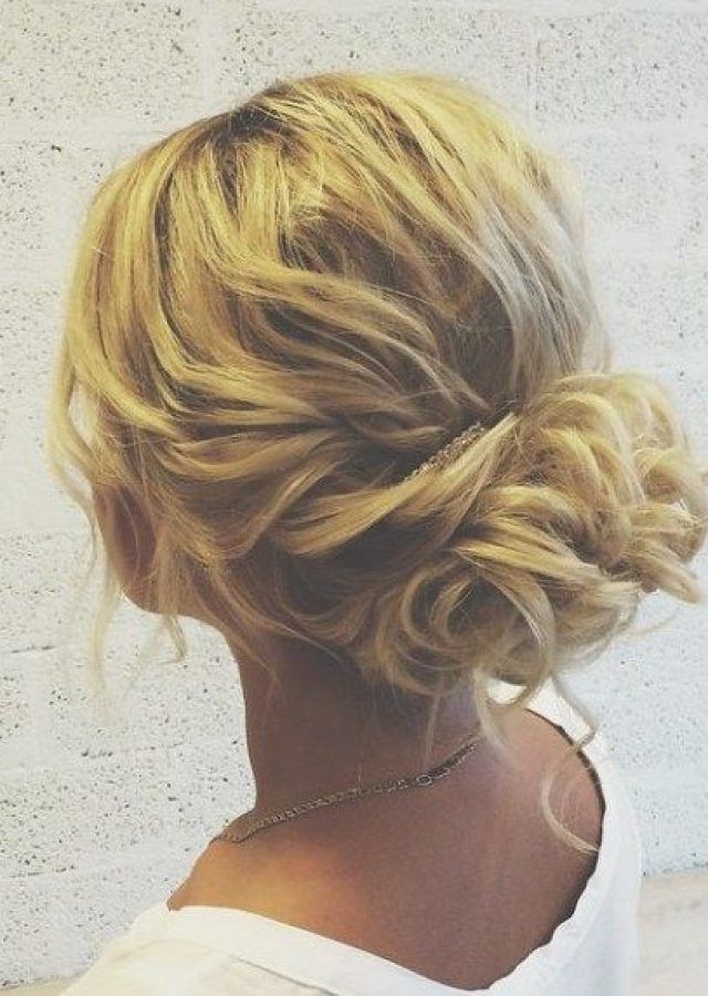 25 Best Loose Updo Wedding Hairstyles with Whipped Curls
