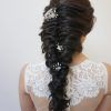 Double Braid Bridal Hairstyles With Fresh Flowers (Photo 14 of 25)