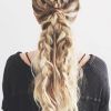 Double Braided Look Wedding Hairstyles For Straightened Hair (Photo 5 of 25)