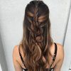 Double Braided Look Wedding Hairstyles For Straightened Hair (Photo 8 of 25)