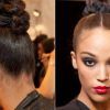 Side Bun Prom Hairstyles With Black Feathers (Photo 20 of 25)