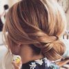 Low Messy Chignon Bridal Hairstyles For Short Hair (Photo 13 of 25)