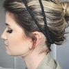 Messy Bun Hairstyles With Double Headband (Photo 5 of 25)