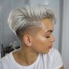 Short Women Hairstyles With Shaved Sides (Photo 25 of 25)