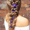 Double Headband Braided Hairstyles With Flowers (Photo 25 of 25)