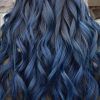 Black And Denim Blue Waves Hairstyles (Photo 19 of 25)