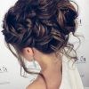 Destructed Messy Curly Bun Hairstyles For Wedding (Photo 9 of 25)