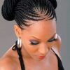 Cornrow Updo Hairstyles For Black Women (Photo 10 of 15)