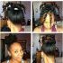 2024 Latest Quick Updo Hairstyles for Natural Black Hair