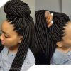 Blonde Faux Locs Hairstyles With Braided Crown (Photo 23 of 25)