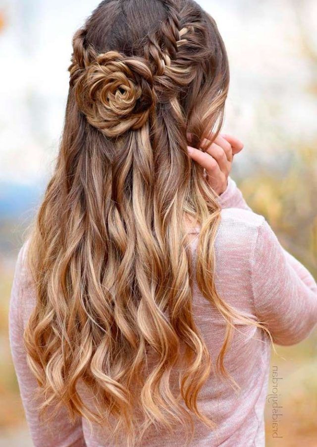  Best 25+ of Curly Knot Sideways Prom Hairstyles