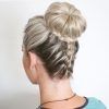 Blinged Out Bun Updo Hairstyles (Photo 23 of 25)