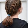 Twin Braid Updo Ponytail Hairstyles (Photo 9 of 25)