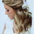 25 Best Ideas Dimensional Waves in Half Up Wedding Hairstyles