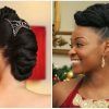 Pompadour Bun Hairstyles For Wedding (Photo 15 of 25)