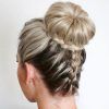 Upside Down French Braids Into A Bun (Photo 6 of 15)