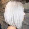 Long Blonde Bob Hairstyles In Silver White (Photo 2 of 25)