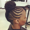 Cornrows Hairstyles In A Bun (Photo 9 of 15)