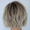 Shaggy Highlighted Blonde Bob Hairstyles (Photo 13 of 25)