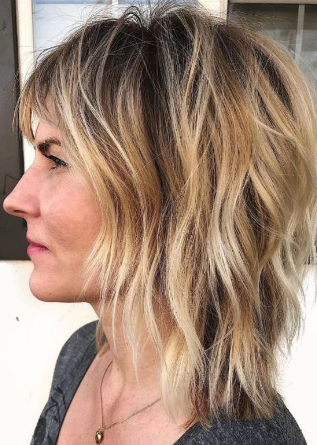 18 Best Collection of Medium Shag with Bangs and Highlights