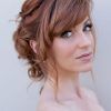 Wedding Hairstyles For Long Hair With Fringe (Photo 3 of 15)