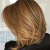 Caramel Lob Hairstyles With Delicate Layers (Photo 1 of 25)