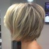 White-Blonde Curly Layered Bob Hairstyles (Photo 15 of 25)