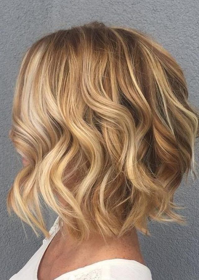25 Best Collection of Curly Highlighted Blonde Bob Hairstyles