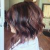Brunette To Mauve Ombre Hairstyles For Long Wavy Bob (Photo 11 of 25)