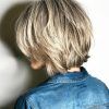 Dynamic Tousled Blonde Bob Hairstyles With Dark Underlayer (Photo 7 of 25)