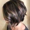 Edgy Brunette Bob Hairstyles With Glossy Waves (Photo 6 of 25)