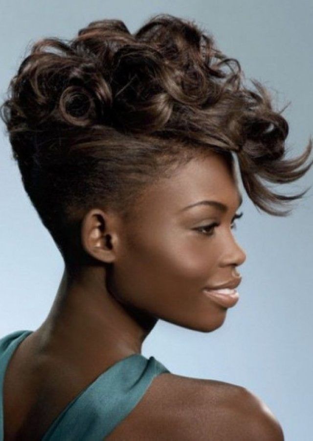2024 Latest Divine Mohawk-like Updo Hairstyles
