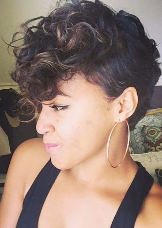 25 Ideas of Feminine Curls with Mohawk Haircuts