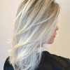 White-Blonde Flicked Long Hairstyles (Photo 4 of 25)