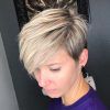 Side-Parted Blonde Balayage Pixie Haircuts (Photo 1 of 15)