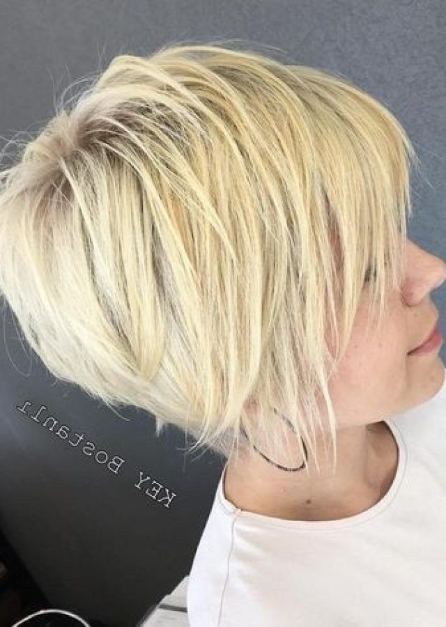 25 the Best Finely Chopped Buttery Blonde Pixie Hairstyles