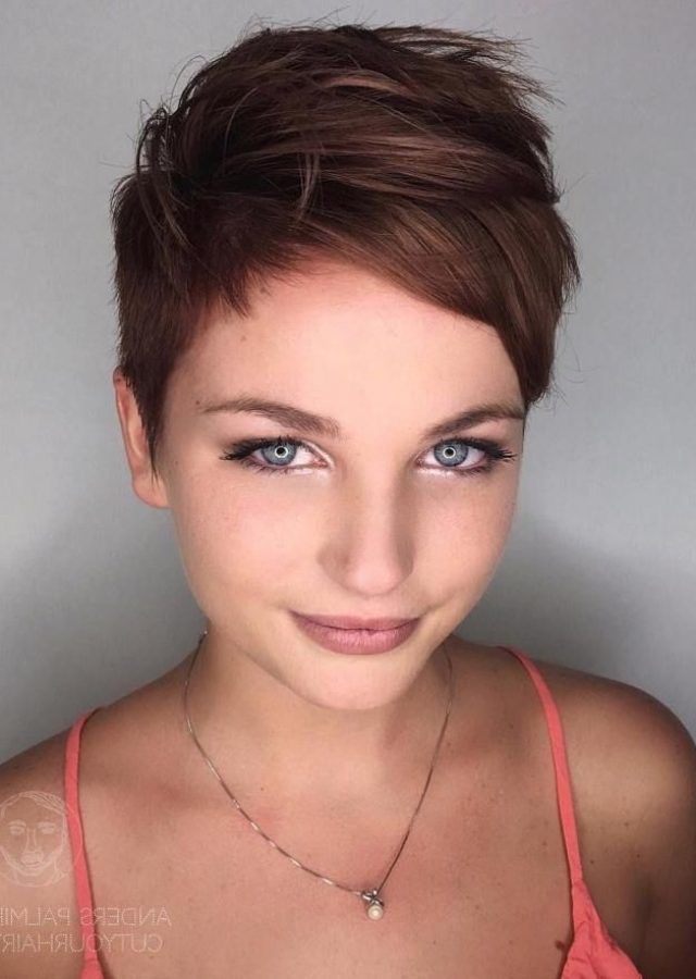 25 Best Collection of Short Choppy Side-parted Pixie Hairstyles