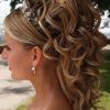 Formal Curly Updos With Bangs For Wedding (Photo 7 of 25)