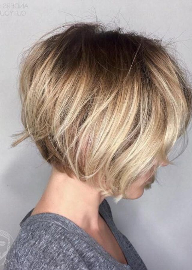 Top 25 of Jaw-length Bob Hairstyles with Layers for Fine Hair