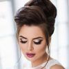 Pulled Back Bridal Hairstyles For Short Hair (Photo 8 of 25)