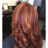Long Hairstyles Red Highlights (Photo 16 of 25)