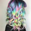 Cotton Candy Colors Blend Mermaid Braid Hairstyles (Photo 18 of 25)
