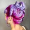 Cotton Candy Colors Blend Mermaid Braid Hairstyles (Photo 11 of 25)