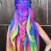 Cotton Candy Colors Blend Mermaid Braid Hairstyles (Photo 6 of 25)