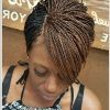Micro Braids Hairstyles In Side Fishtail Braid (Photo 9 of 25)