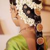 South Indian Tamil Bridal Wedding Hairstyles (Photo 4 of 15)