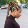Colorful Cornrows Under Braid Hairstyles (Photo 8 of 25)