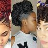 Natural Curly Hair Updos (Photo 4 of 15)