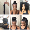 Updo Hairstyles For Natural Hair With Weave (Photo 4 of 15)